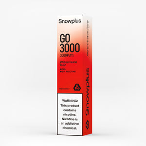 Snowplus Go 3000 Watermelon Iced